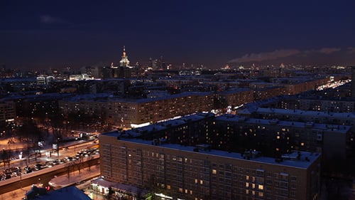 Night City Zeitraffer