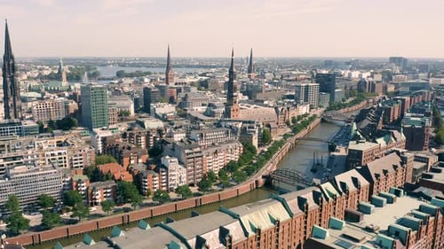 Cityscape of Hamburg