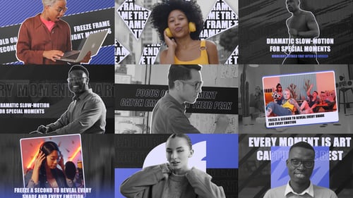 Style Freeze Frame Premiere Pro MOGRT