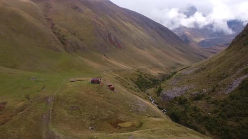 Autumn In The Mountain Valley