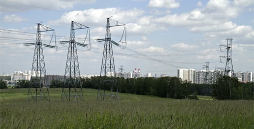 Torres eléctricas de alta tensión