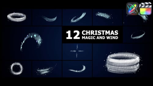 Christmas Snow Swirls | FCPX