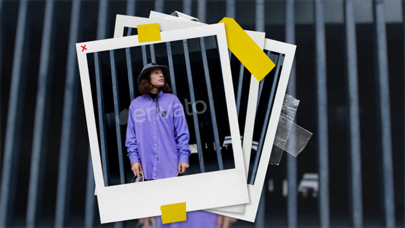 Dynamic Photo Frame Transitions for Modern Video Slideshows, Elements ...