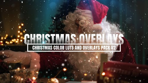 Christmas Color Luts And Overlays Pack V2 MOGRT