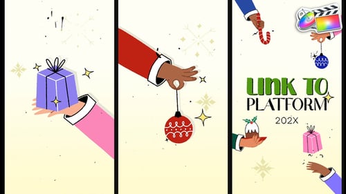 Animated Holiday Greetings for Social Media Stories