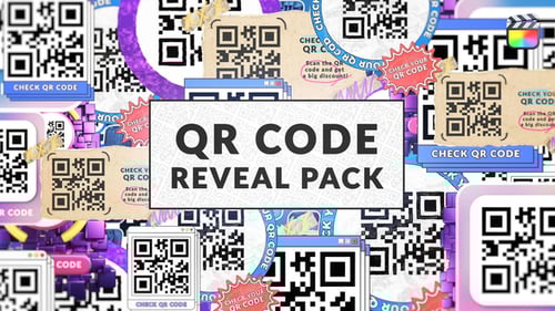 QR Code Reveal Pack - FCPX