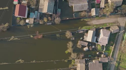 Flood Water Ecology River Rain Dirty Village Damage Climate Storm Park