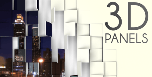 Dynamic 3D Cube Panel Transitions