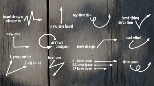 Arrows Call Out Titles