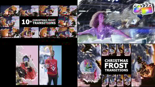 Christmas Frost Transitions | FCPX