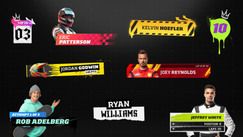 Extreme Sport Lower Thirds