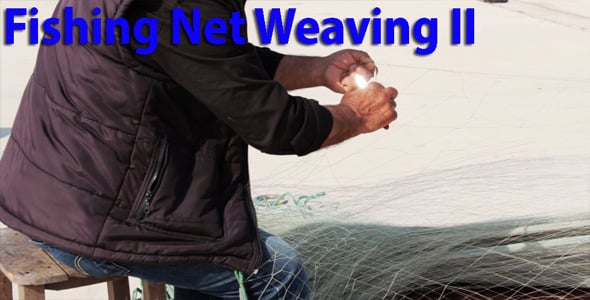 Fishing Net Weaving II, Nature Stock Footage ft. catch & fisherman - Envato