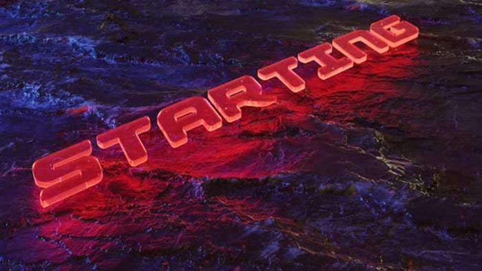 Animated Gaming Computer Starting Soon Screen Room: livestreaming Loop ...