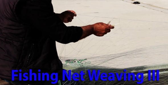 Fishing Net Weaving III, Nature Stock Footage ft. catch & fisherman ...