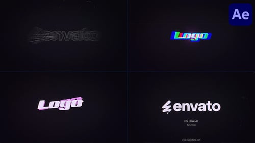 Dubstep Logo Reveal for After Effects