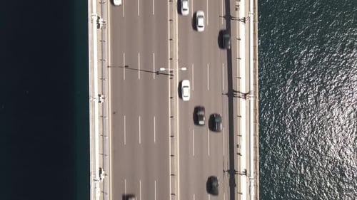 Luftbild Istanbuler Brücke