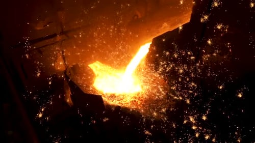 Smelting Of The Metal