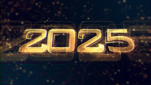 Neujahrs-Countdown 2025