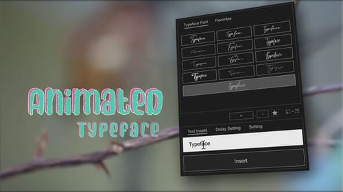 Animated Typeface - Cube Kids