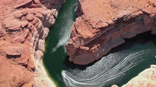 Aerial View of the Colorado River
