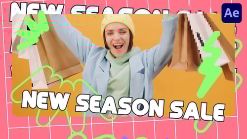 Bold & Colorful Sales Promo