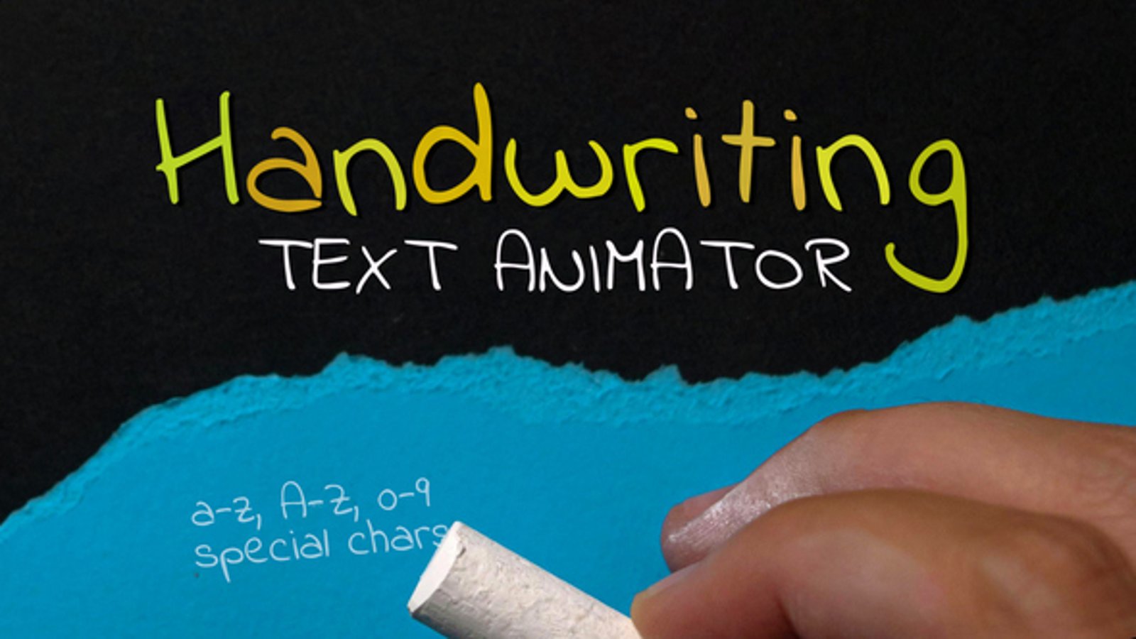 Handwriting Text Animator, Titles ft. text writing & animated font - Envato