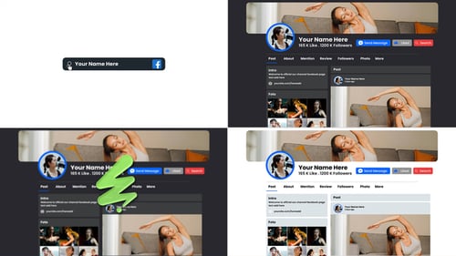 Facebook Search Intro Logo