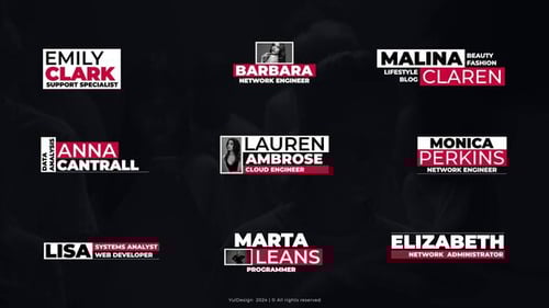 Simple Lower Thirds | AE