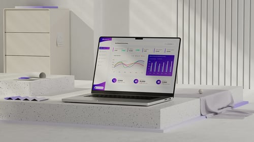 Website Presentation Laptop Mockup