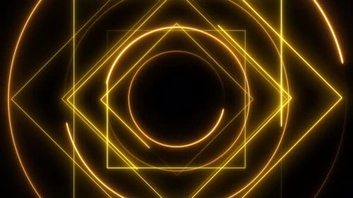 Abstract Laser Pattern