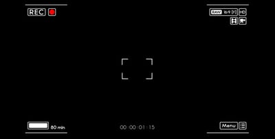 Camera Recording Screen 01, Interface Effects Motion Graphics ft. rec ...