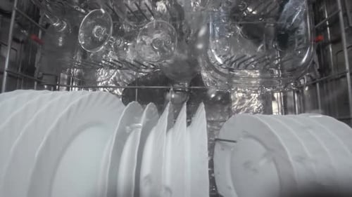 Dishwasher Dish Glasses Wash