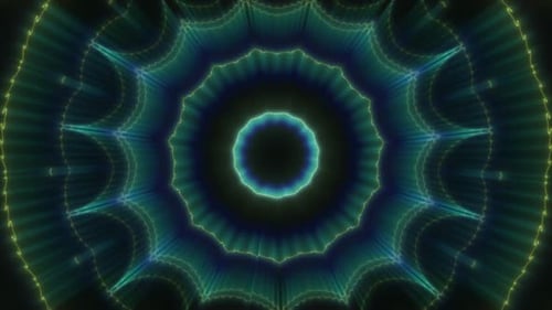 Spiritual Symmetrical Neon Vj Loop