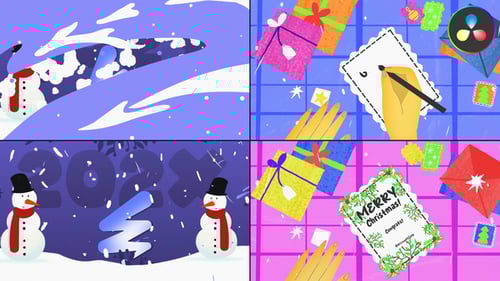 New Year Greetings for DaVinci Resolve