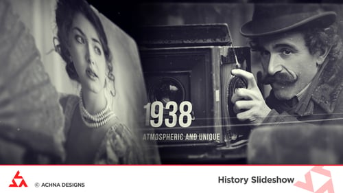 Vintage Cinematic History Slideshow