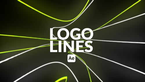 Logo Lines - Minimal Linear Brand Reveal Animation Template