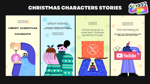 Historias de personajes navideños | FCPX