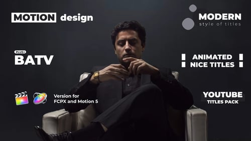 Modern Animated Titles | FCPX