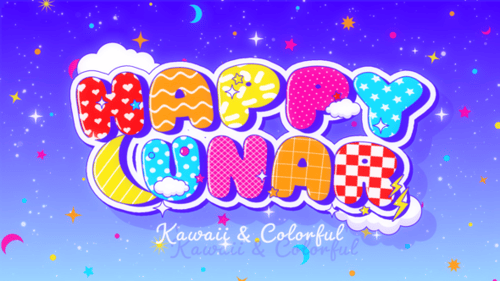 Kawaii Colorful Titles