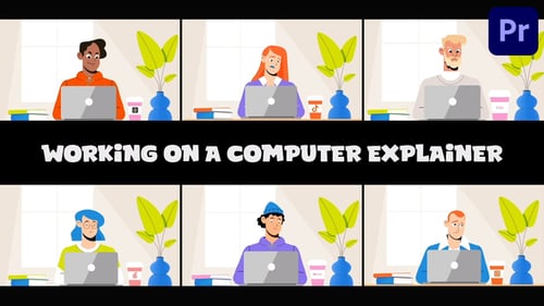 Working On a Computer Explainer for Premiere Pro