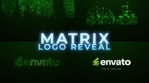 Matrix Logo Reveal