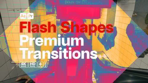 Premium Transitions Flash Shapes