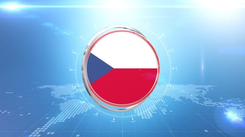 Sleek Circle Reveal Broadcast Element