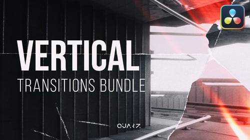 Vertical Transitions for DaVinci Resolve