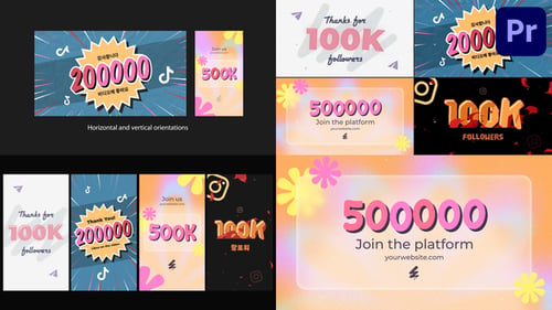 Follower Typografie für Premiere Pro