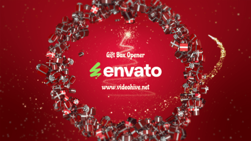 Gift Box Logo Reveal