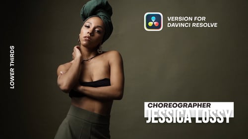 Animated Lower Thirds | DaVinci Resolve