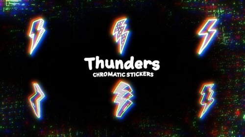 Thunders Chromatic Stickers