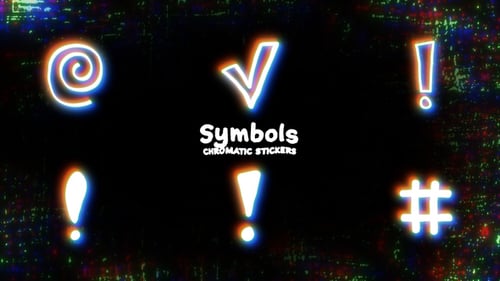 Symbols Chromatic Stickers