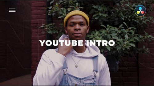 Youtube Intro for DaVinci Resolve